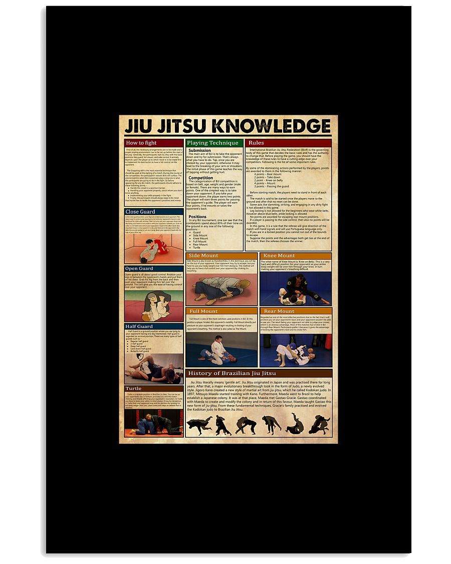jiujitsu 11x17 Poster