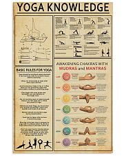 YOGA 11x17 Poster front