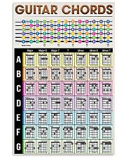 Guitar Chords 11x17 Poster front