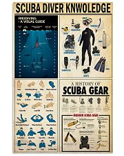 SCUBA DIVER 24x36 Poster front