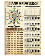 Piano 11x17 Poster front