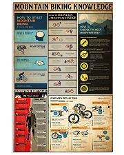 MOUNTAIN BIKING 24x36 Poster front