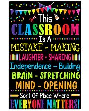 Classroom 11x17 Poster front