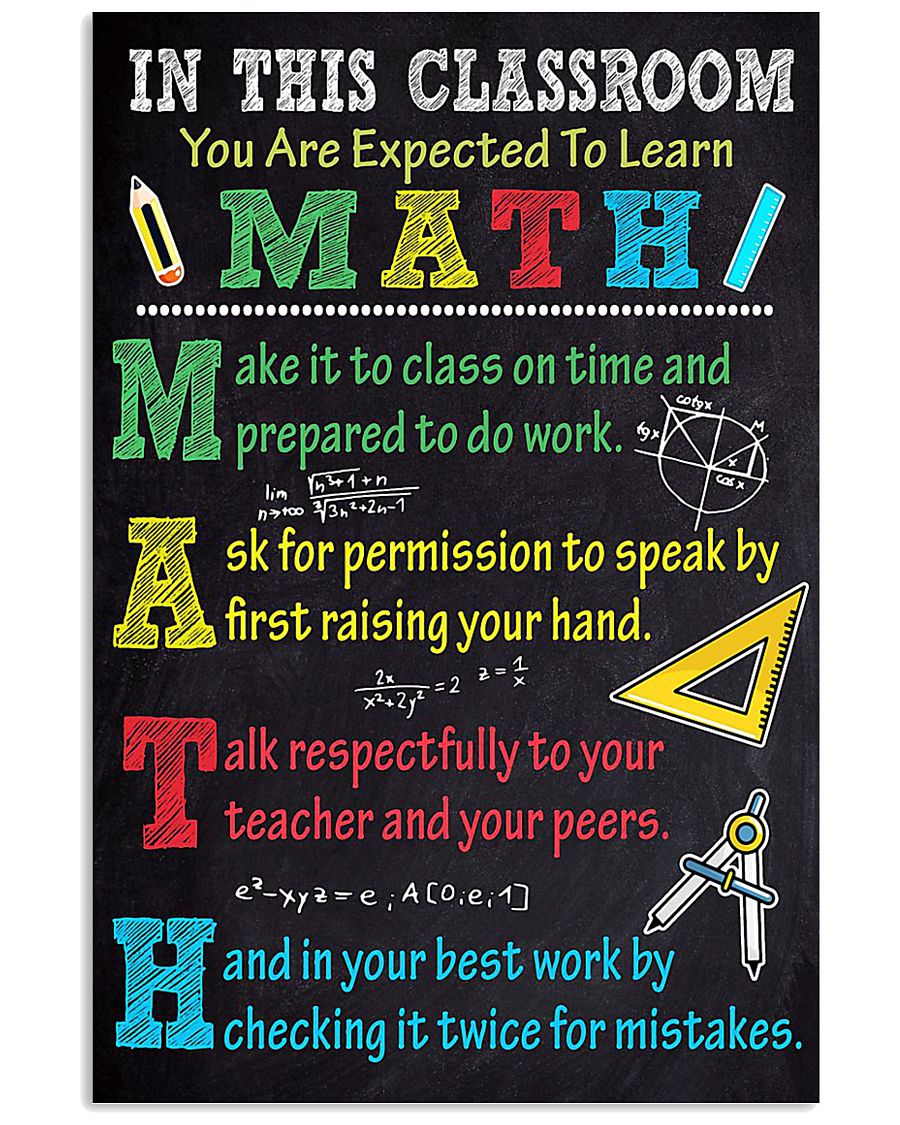 MATH 11x17 Poster
