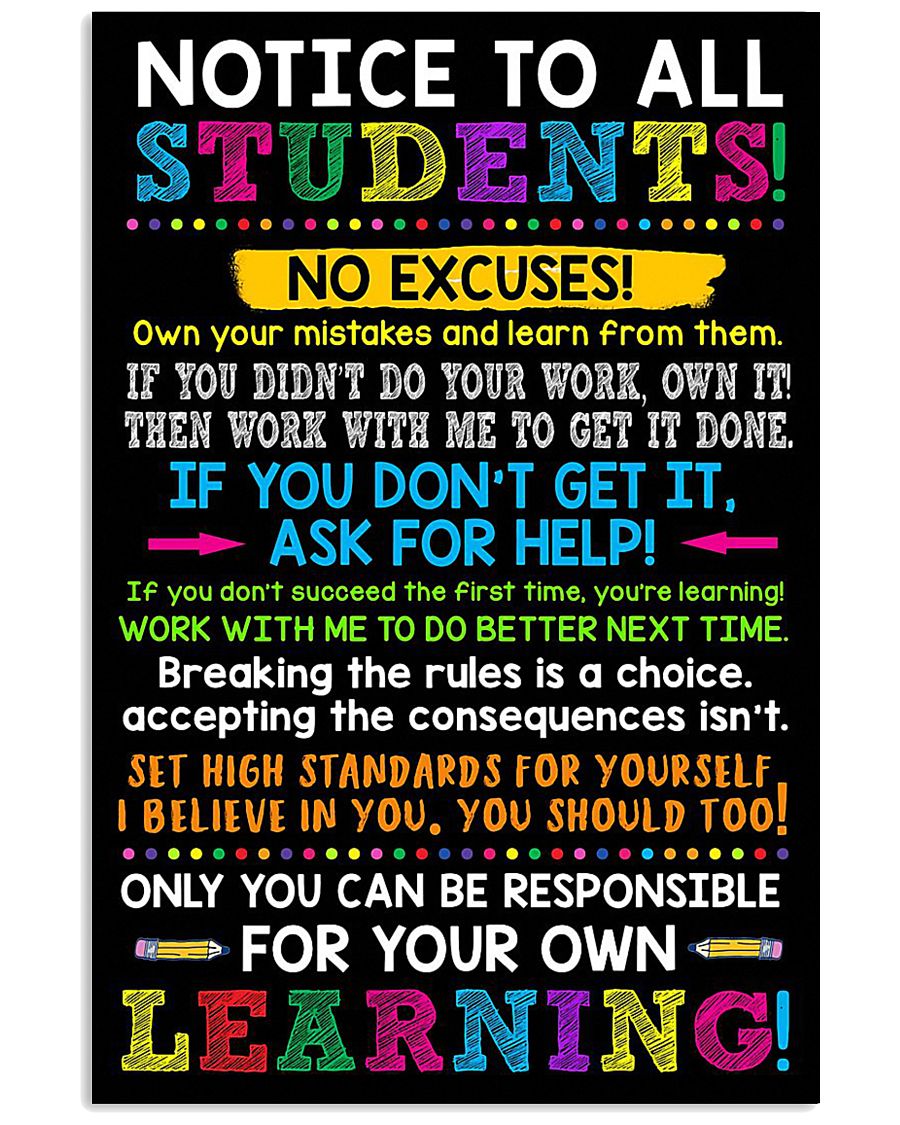 STUDENTS 11x17 Poster