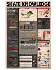 SKATE KNOWLEDGE 24x36 Poster front