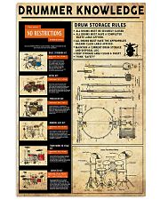 Drums Knowledge 11x17 Poster front