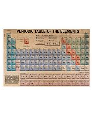 Periodic Table Of The Elements 17x11 Poster front
