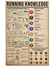 runing 11x17 Poster front