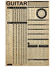 GUITAR 11x17 Poster front