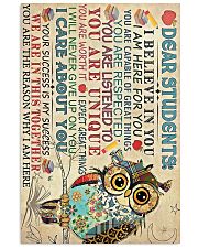 Students 11x17 Poster front