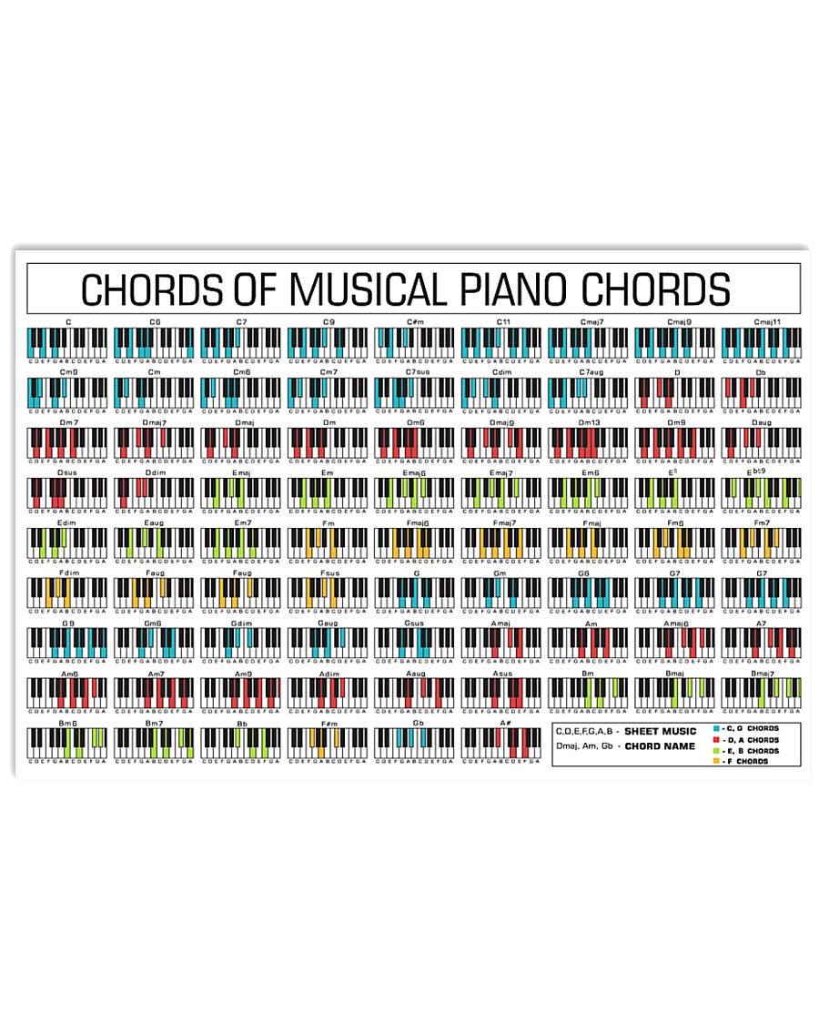 Piano 17x11 Poster
