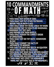 TEACHERS MATH 11x17 Poster front