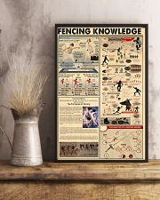 FENCING KNOWLEDGE 24x36 Poster lifestyle-poster-3