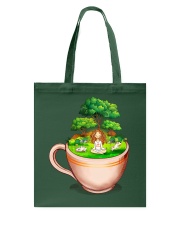 I LOVE COFFEE YOGA DOGS Tote Bag tile
