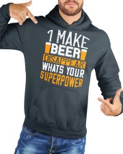 i make beer disappear whats your superpower-01 Hooded Sweatshirt custom-hoodie-sweatshirt-lifestyle-front-170