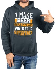 i make beer disappear whats your superpower-01 Hooded Sweatshirt custom-hoodie-sweatshirt-lifestyle-front-188