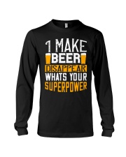 i make beer disappear whats your superpower-01 Long Sleeve Tee tile