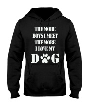 I LOVE MY DOG Hooded Sweatshirt front