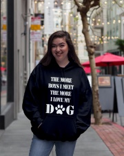 I LOVE MY DOG Hooded Sweatshirt lifestyle-unisex-hoodie-front-2