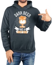 dark beer has a light side-01 Hooded Sweatshirt custom-hoodie-sweatshirt-lifestyle-front-188
