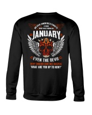 JANUARY - EVEN THE DEVIL Crewneck Sweatshirt tile