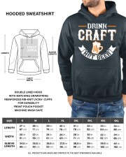 drink craft not beer-01 Hooded Sweatshirt custom-hoodie-sweatshirt-lifestyle-front-191