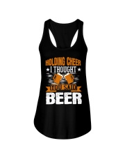 holding cheer i thought you said beer-01 Ladies Flowy Tank tile