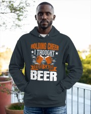 holding cheer i thought you said beer-01 Hooded Sweatshirt apparel-hooded-sweatshirt-lifestyle-front-20