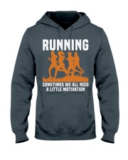 Running-01 Hooded Sweatshirt front