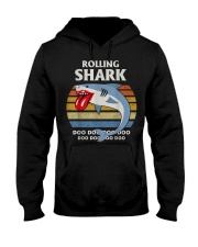 rolling shark Hooded Sweatshirt tile