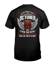 OCTOBER - EVEN THE DEVIL Classic T-Shirt tile