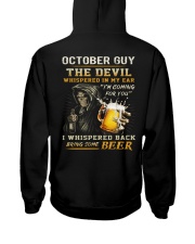 OCTOBER - THE DEVIL BEER Hooded Sweatshirt back