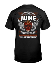 JUNE - EVEN THE DEVIL Premium Fit Mens Tee tile
