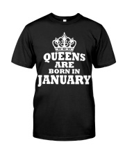 Birthday -January Birthday -January Birthday Shirt Classic T-Shirt front