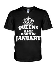 Birthday -January Birthday -January Birthday Shirt V-Neck T-Shirt thumbnail