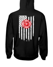 FIREFIGHTER FIREFIGHTER FIREFIGHTER FIREFIGHTER Hooded Sweatshirt back