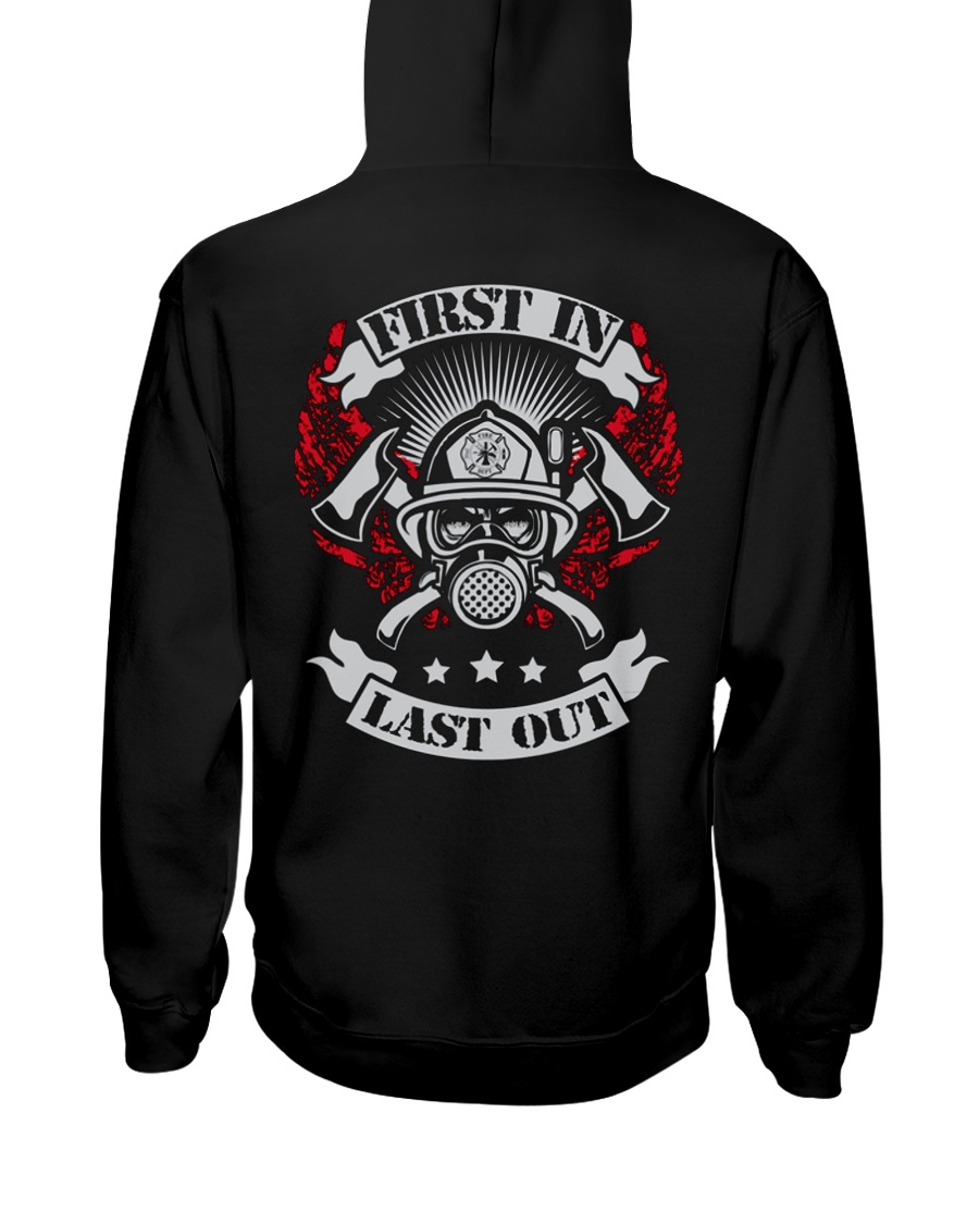 FIREFIGHTER FIREFIGHTER FIREFIGHTER FIREFIGHTER Hooded Sweatshirt