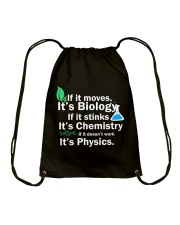 Science -Best Science tshirt -Awesome Science tee Drawstring Bag thumbnail