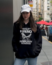 Birthday -February Birthday -February Birthday tee Hooded Sweatshirt lifestyle-unisex-hoodie-front-5