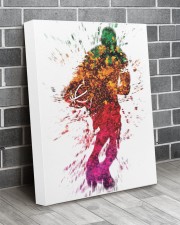 Basketball player 16x20 Gallery Wrapped Canvas Prints aos-canvas-pgw-16x20-lifestyle-front-12