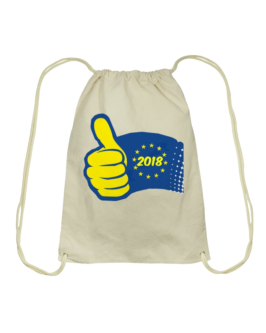eu2018 drawstring bag Drawstring Bag