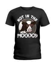 Dairy Farmer Not In The Mood Cow Appreciat Ladies T-Shirt thumbnail