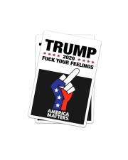 Trump Your Feelings Sticker - 2 pack (Vertical) thumbnail