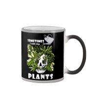 Sometimes I wet my plants Color Changing Mug tile