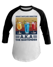 Adult daycare director Baseball Tee tile