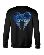My love wears a badge Crewneck Sweatshirt tile