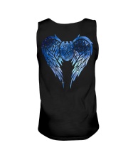 My love wears a badge Unisex Tank tile