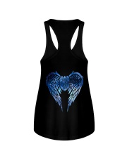 My love wears a badge Ladies Flowy Tank tile