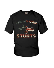 I do my own stunt Youth T-Shirt tile